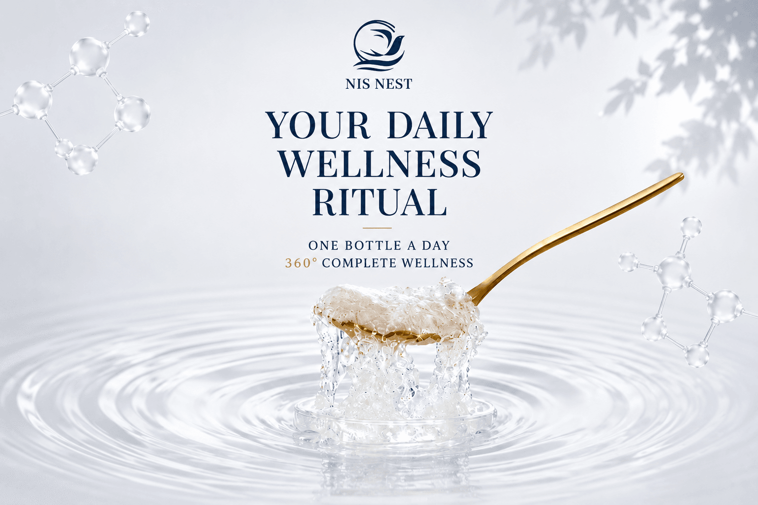 NIS NEST wellness ritual brand visual